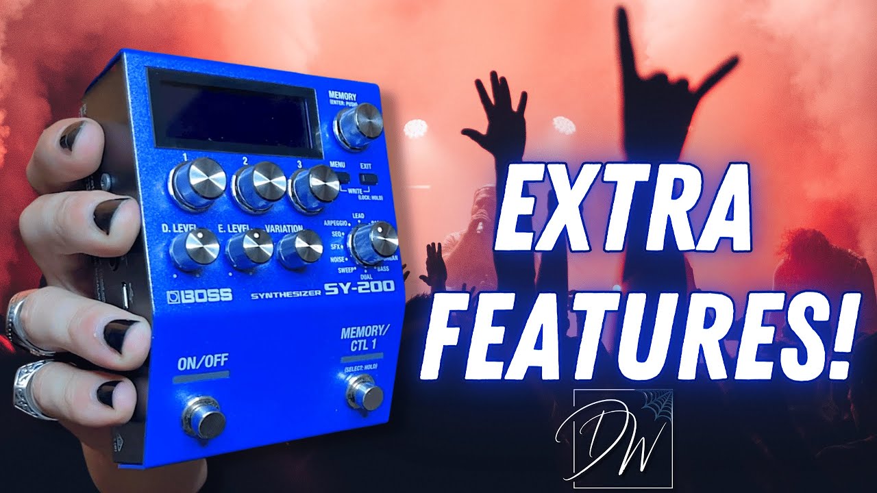SY200 - Memory Extent - Saving Presets - Make Your Own Patches