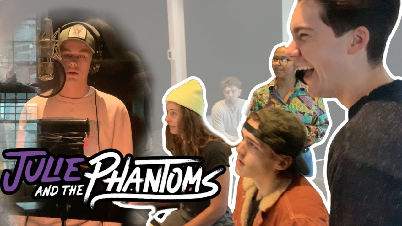 Julie and the Phantoms BTS | OWEN записывает «Stand Tall»