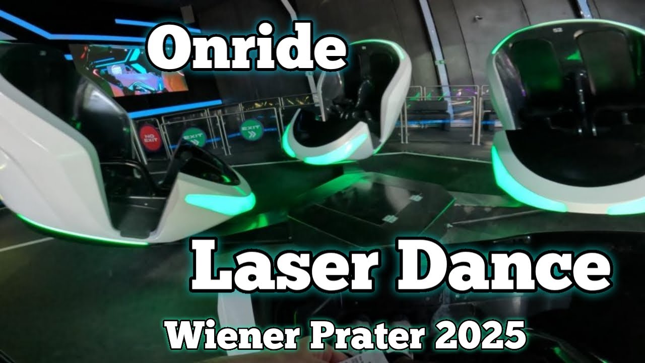 Laser Dance - Break Dance 5 - Onride | Prater Wien 2025