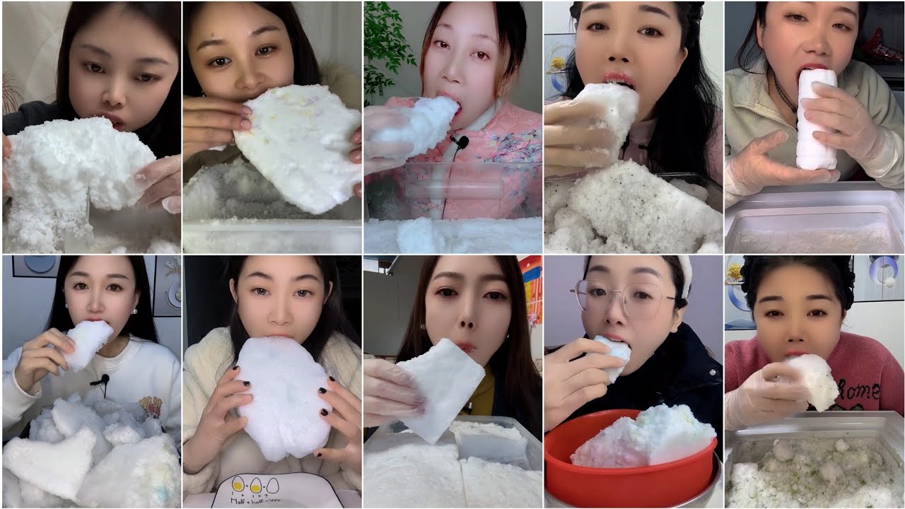 ASMR Новый ледяной десерт 🤍