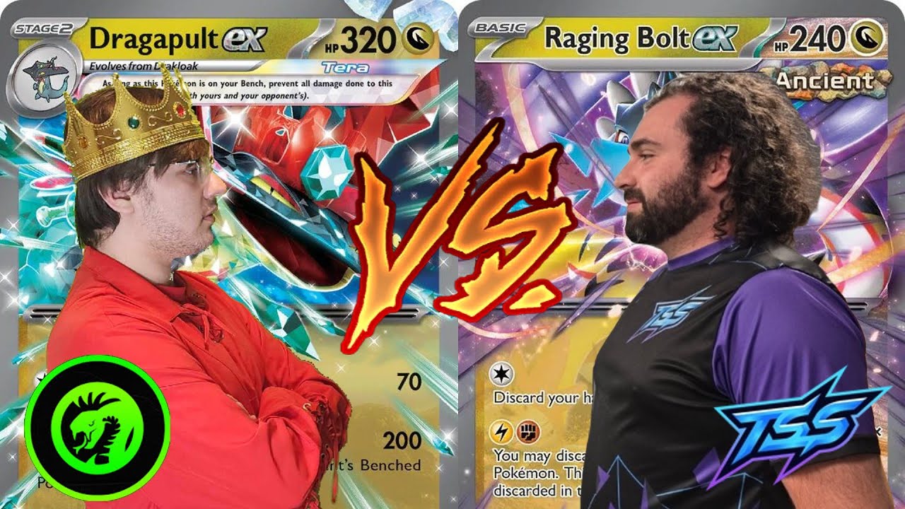 Playing Pros for Charity - Dragapult vs Raging Bolt