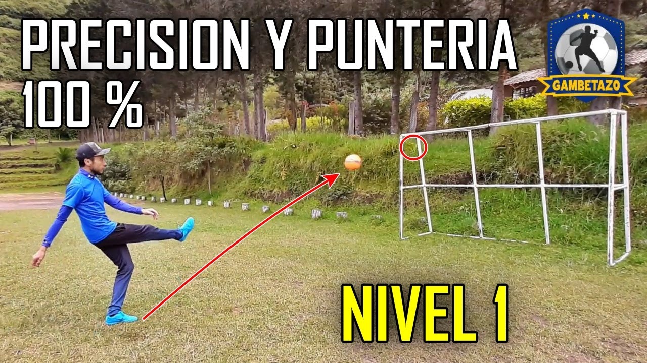 ️⚽️ COMO MEJORAR LA PUNTERIA Y PRECISION AL PATEAR EN EL FUTBOL - Mejorar Técnica de Chutar ️⚽️