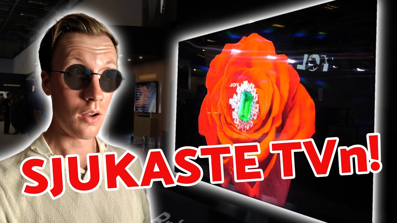BRÄNNER TYP SÖNDER ÖGONEN – GALEN TV FRÅN TCL, JAG ÄLSKAR DEN!