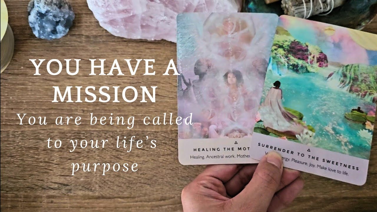 You have a mission! You are being called to your life's purpose ✨️
