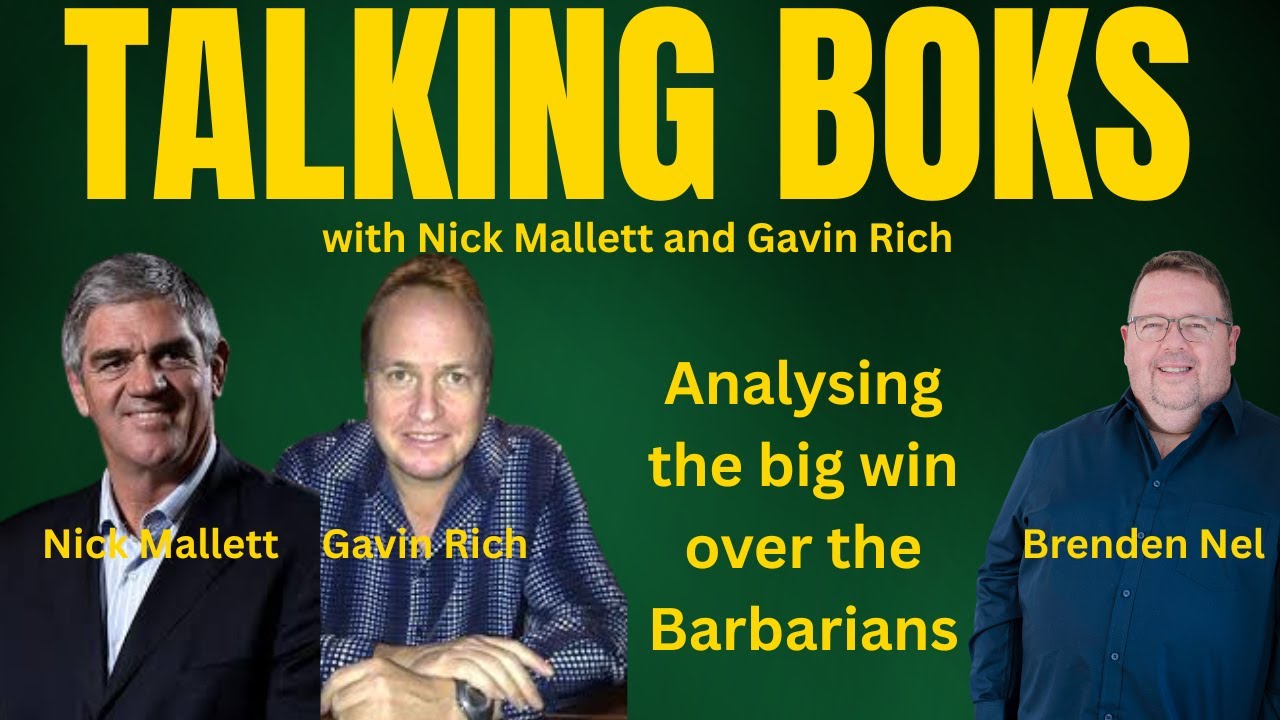 TALKING BOKS:  Smashing the Barbarians with Nick Mallett and Gavin Rich