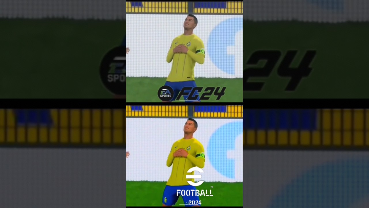 Cr7 Free kick FC 24 and Efootball 24 graphics 🎮