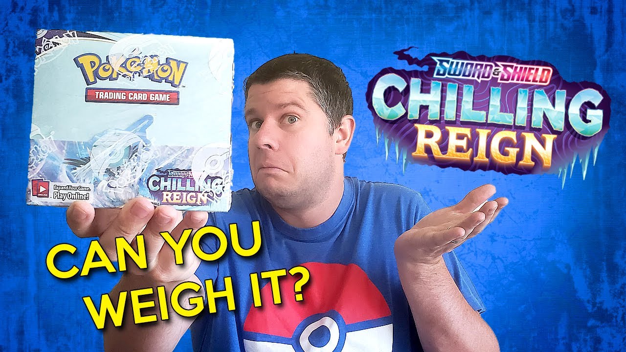 Can You Weigh Chilling Reign? Opening a Pokemon Booster Box for SCIENCE!