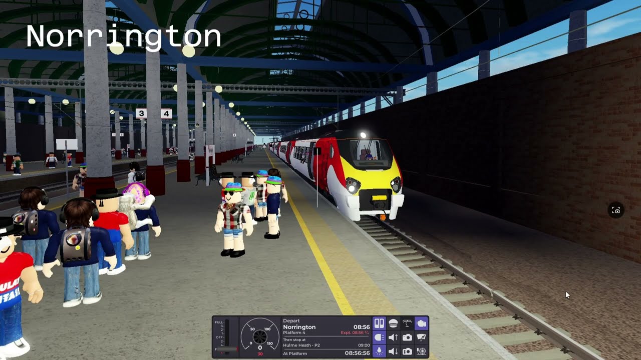 Driving a class 220 +221 from Norrington to Avonhill in BR