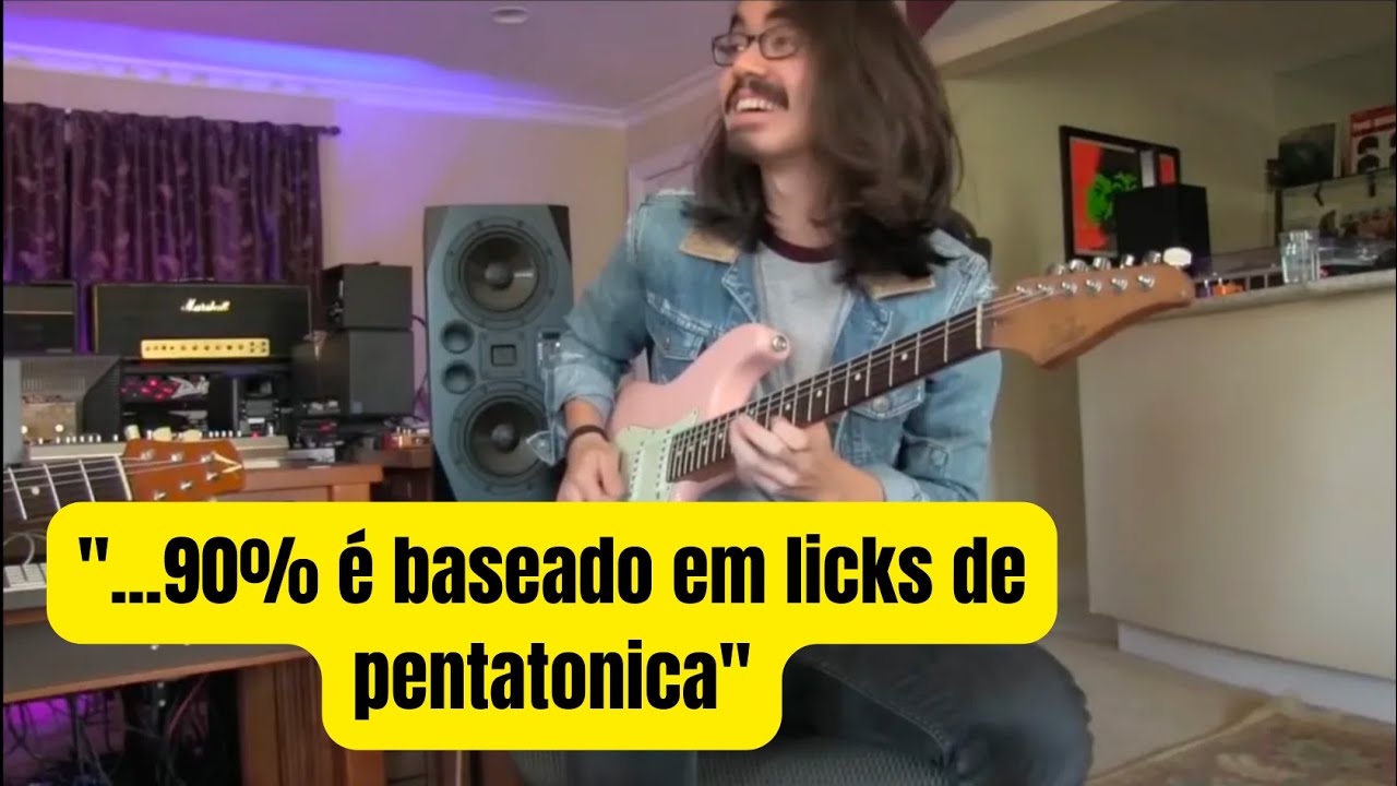 MATEUS ASATO comenta a ESCALA QUE MAIS USA para tocar rápido