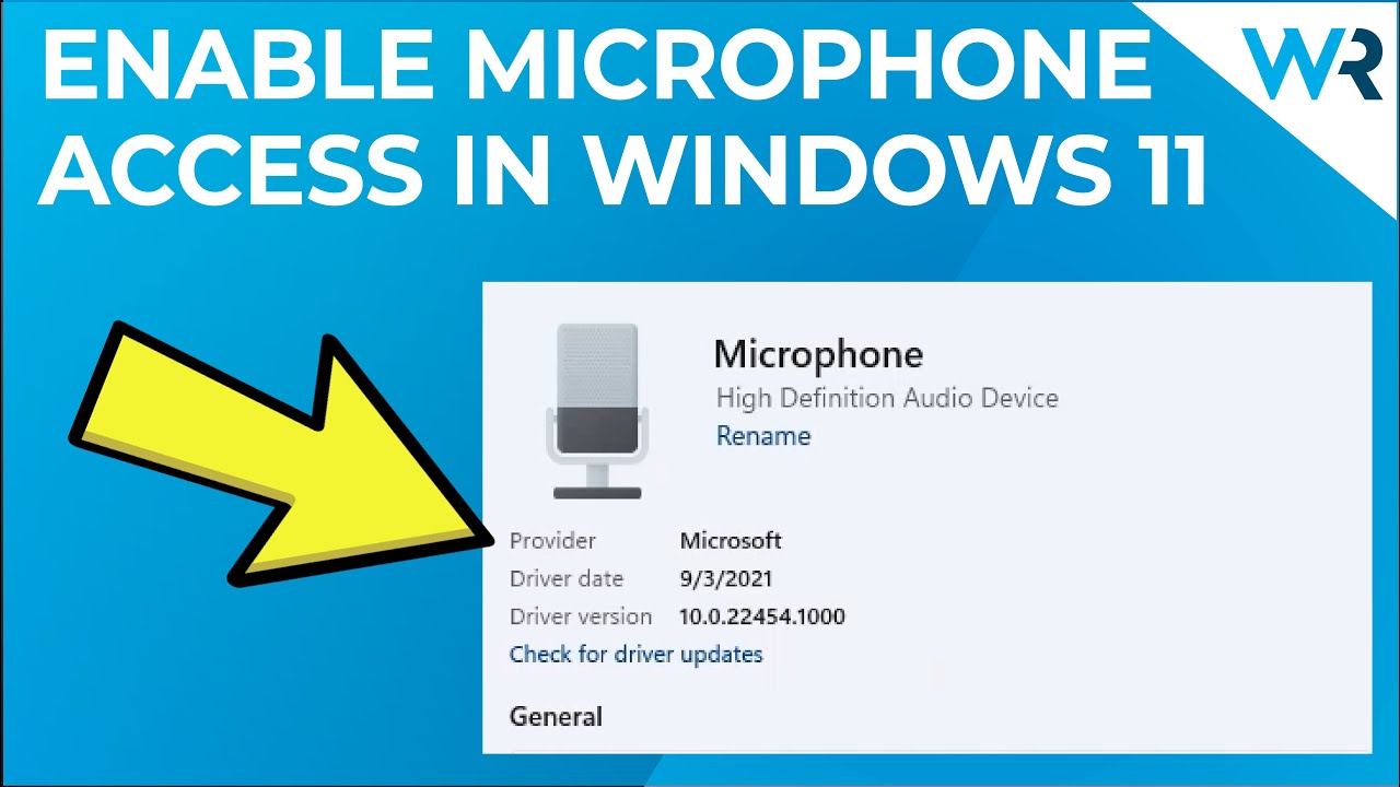 Как включить доступ к микрофону в Windows 11