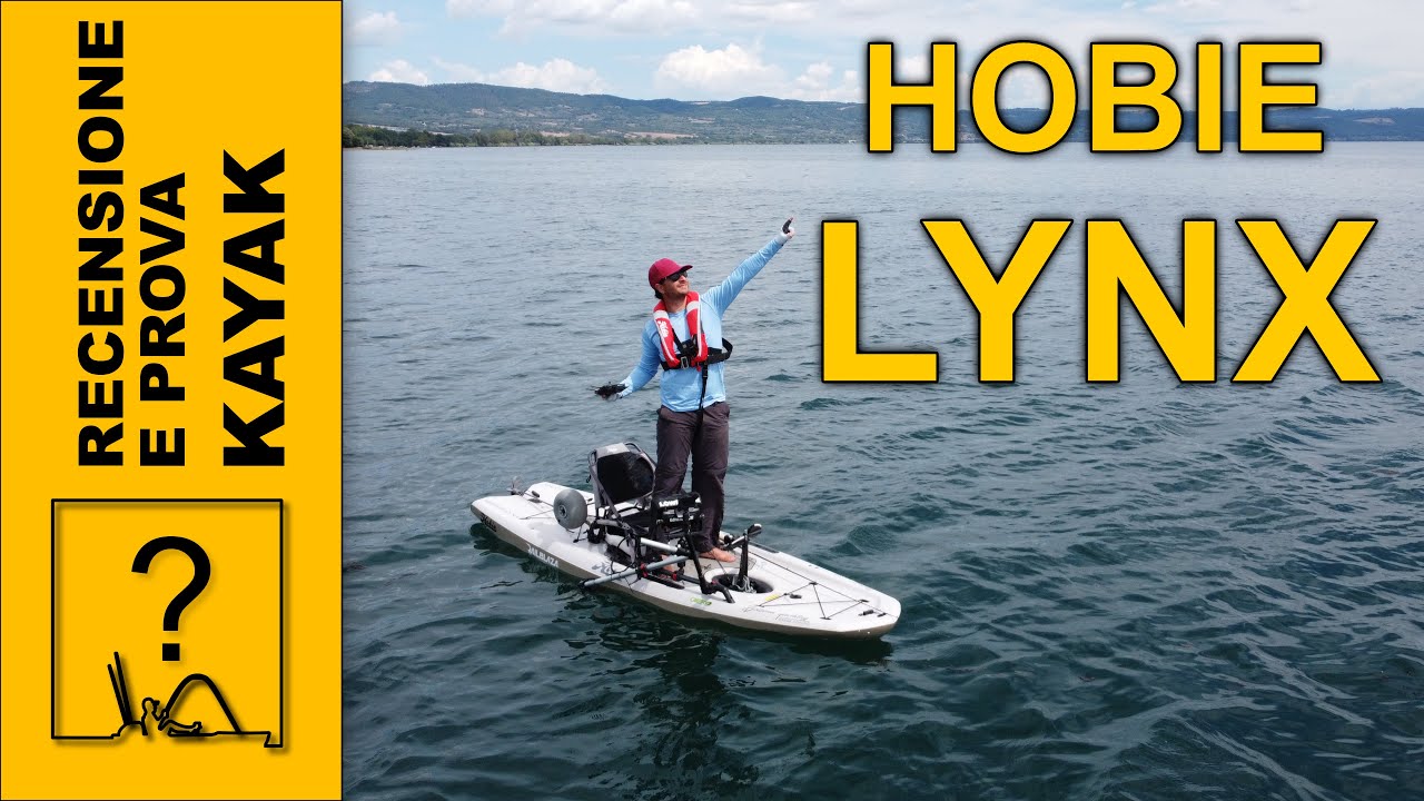 HOBIE LYNX - RECENSIONE E PROVA DI UN KAYAK INNOVATIVO!