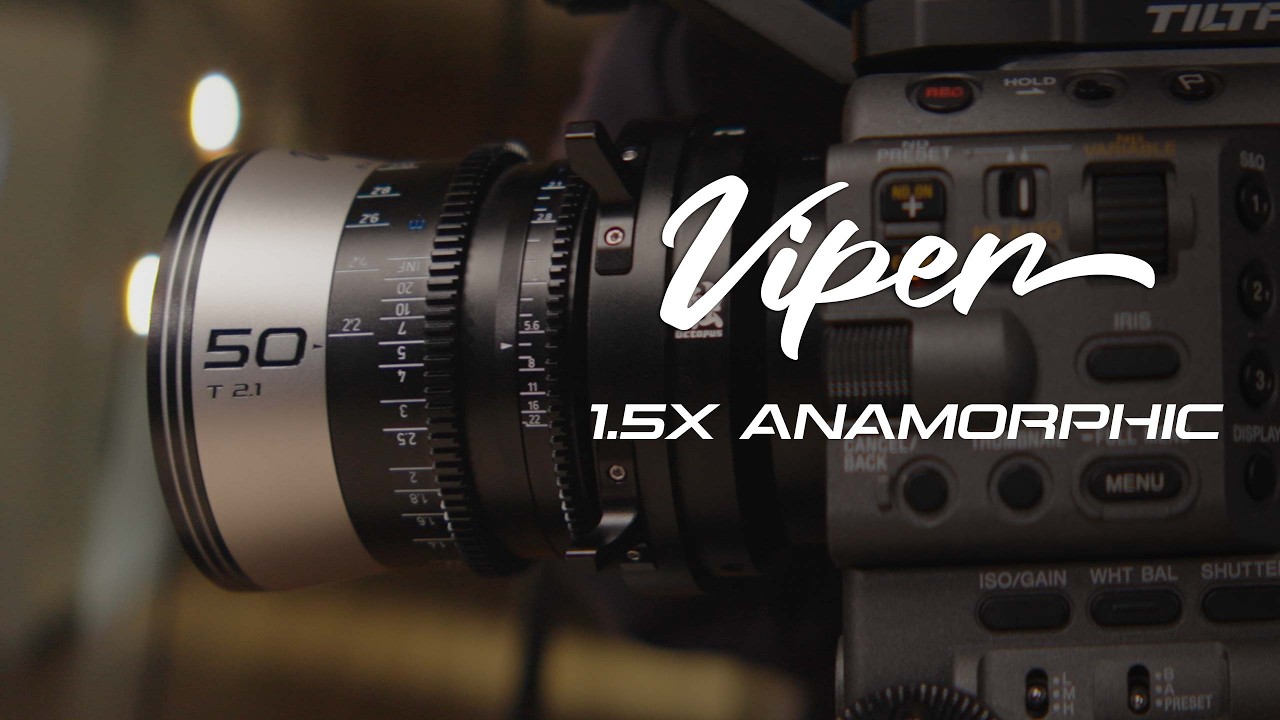 Meet Blazar Viper: 1.5X Full Frame Anamorphic Lenses
