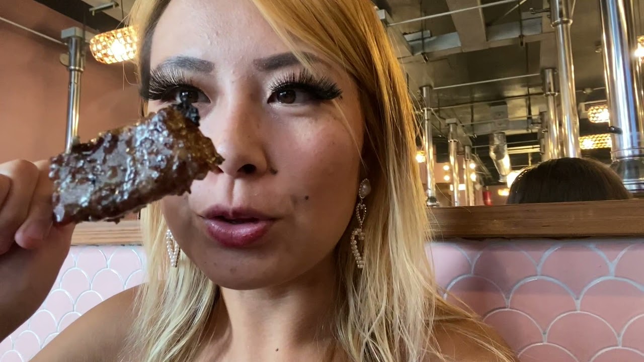 Eating Korean BBQ at BTS Favorite Restaurant in KTOWN, LA 