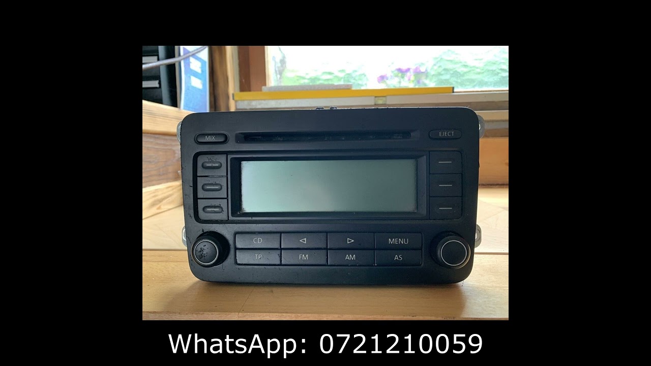 Radio Bloca? Cod Deblocare Radio VW Touran 2 0 TDI RCD 300 Car Stereo, Decodare Casetofon Auto