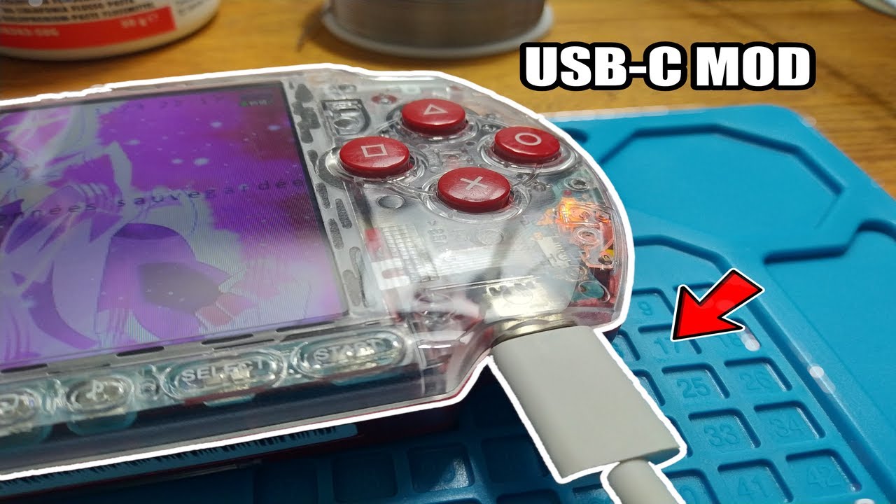 PSP 2000 USB-C MOD