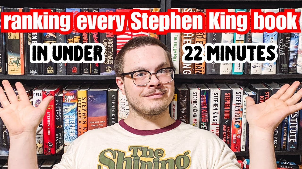 Рейтинг ВСЕХ книг Стивена Кинга менее чем за 22 минуты