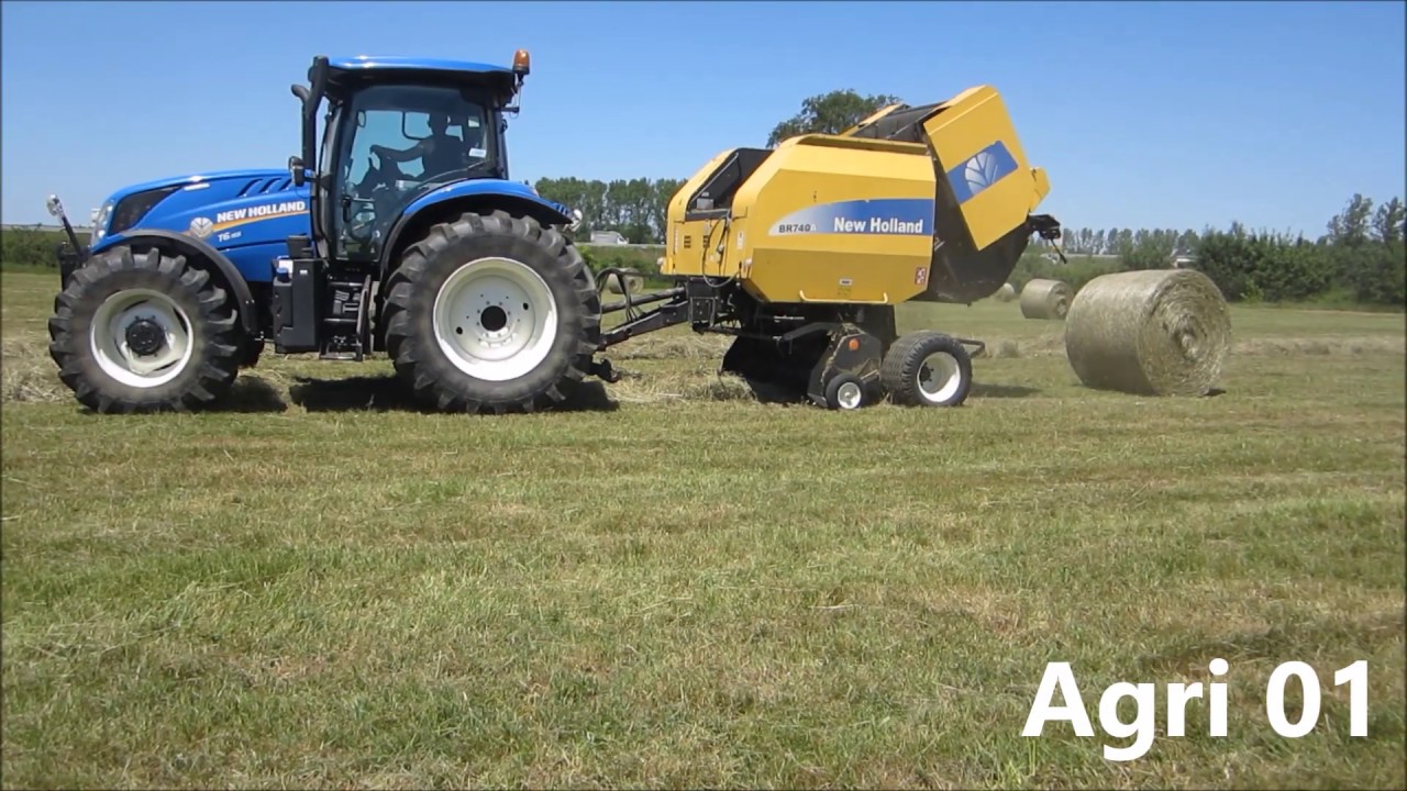 PRESSAGE FOIN 2020 | NEW HOLLAND T6.155 | NEW HOLLAND BR740A