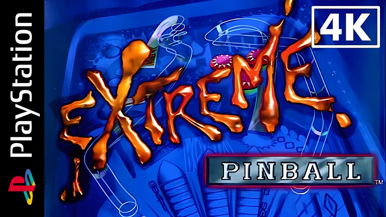 Extreme Pinball (PS1) Playthrough [4K]