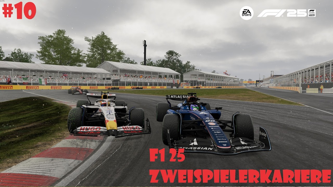 Rote Flagge hartes Racing und eine Unfaire Strafe | F1 25 Zweispielerkariere mit Högi #10