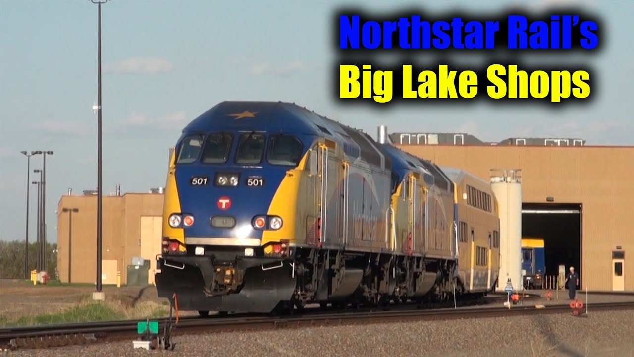 The Late Northstar Rail’s Big Lake Shops, Now CLOSED
