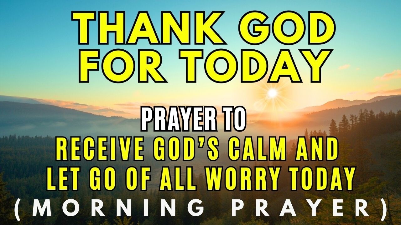 Start Your Morning in Peace | A Powerful Prayer for God’s Comfort and Calm