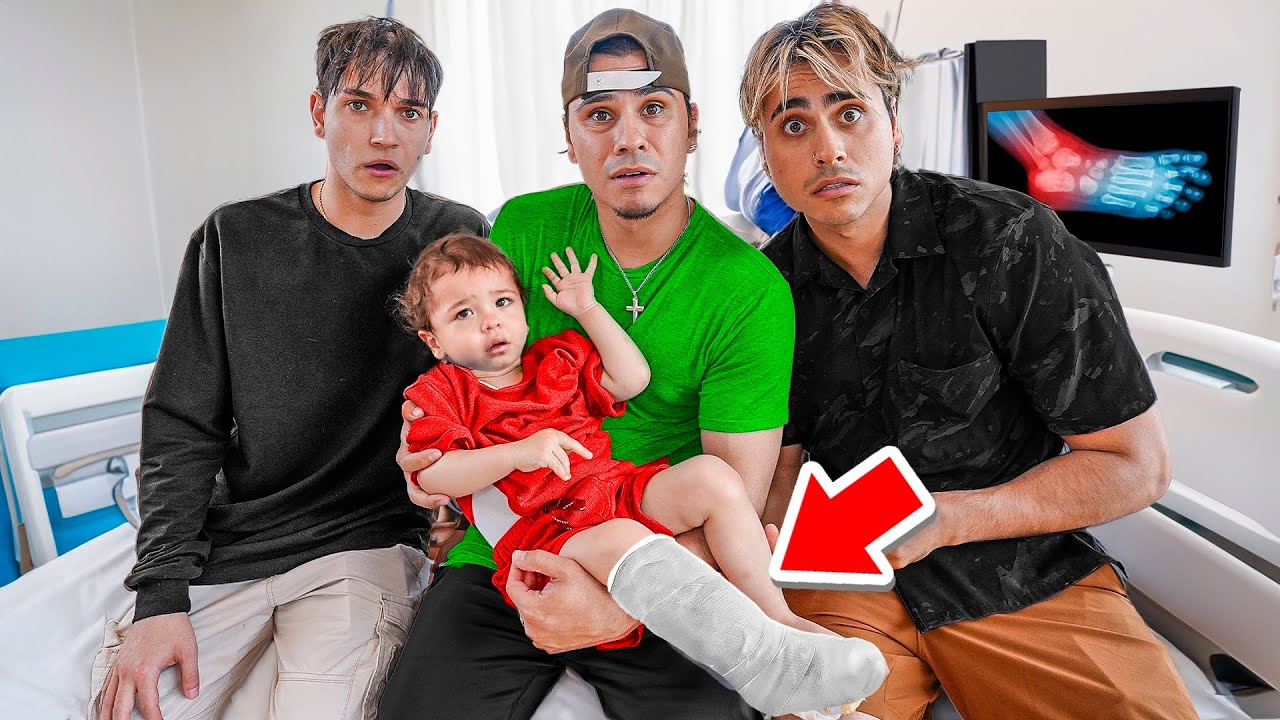 Our Baby BROKE His Foot…