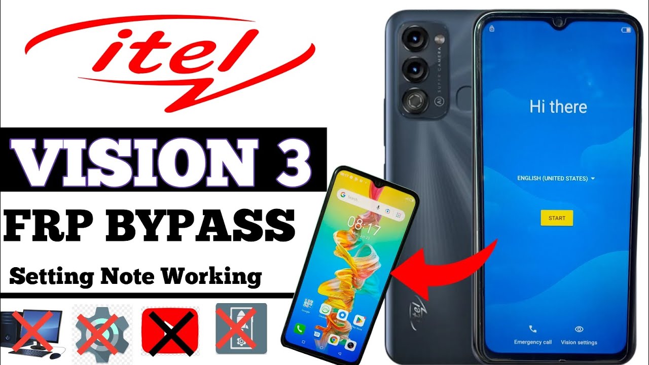 Itel Vision 3 Frp Bypass Android 11 Without Pc (Itel S661)l Google Account Unlock Itel Vision 3 Frp