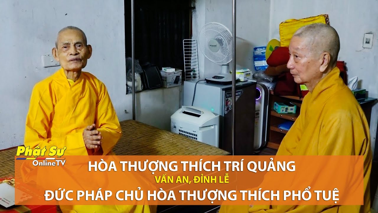 Hà Nội: Hòa thượng Thích Trí Quảng đỉnh lễ Đức Pháp chủ GHPGVN - Hòa thượng Thích Phổ Tuệ