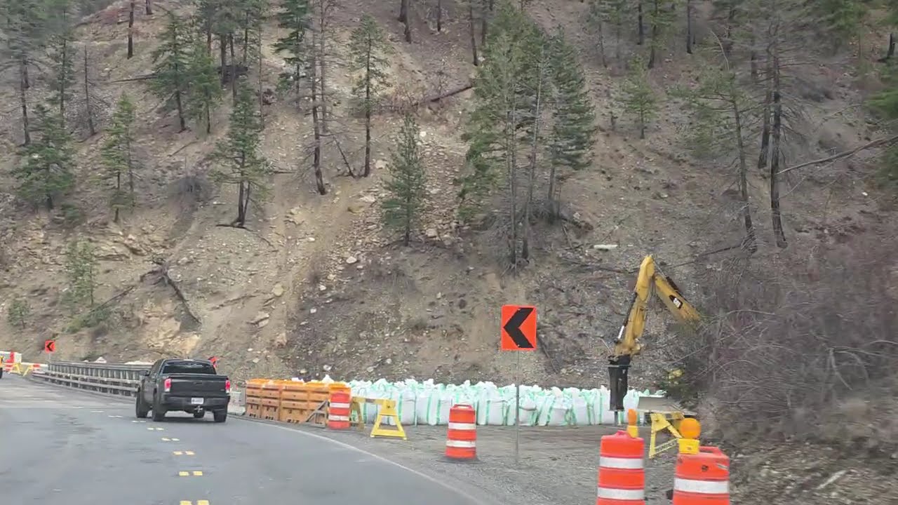  #2 Driving from Hope towards Cache Creek BC 
