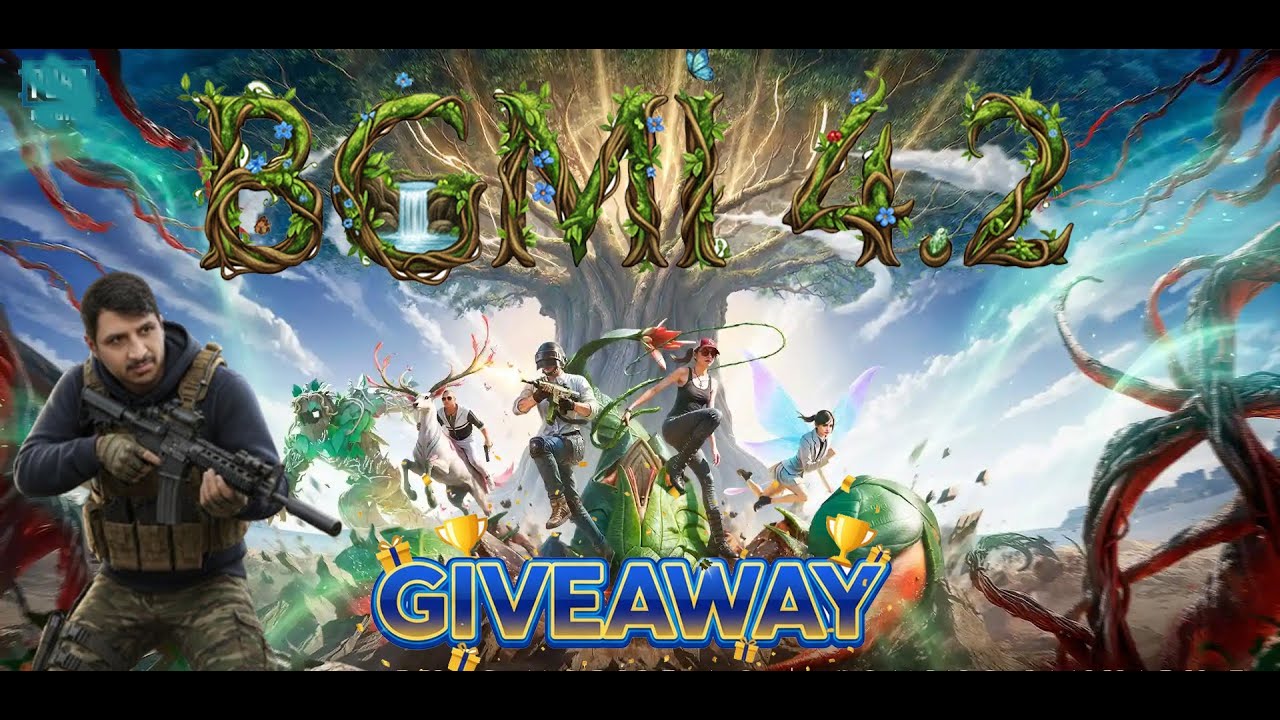 BGMI 4.2 New Primewood Mode: Sacred Tree & Animal Vehicles! 🦌 + Royale Pass Giveaway!