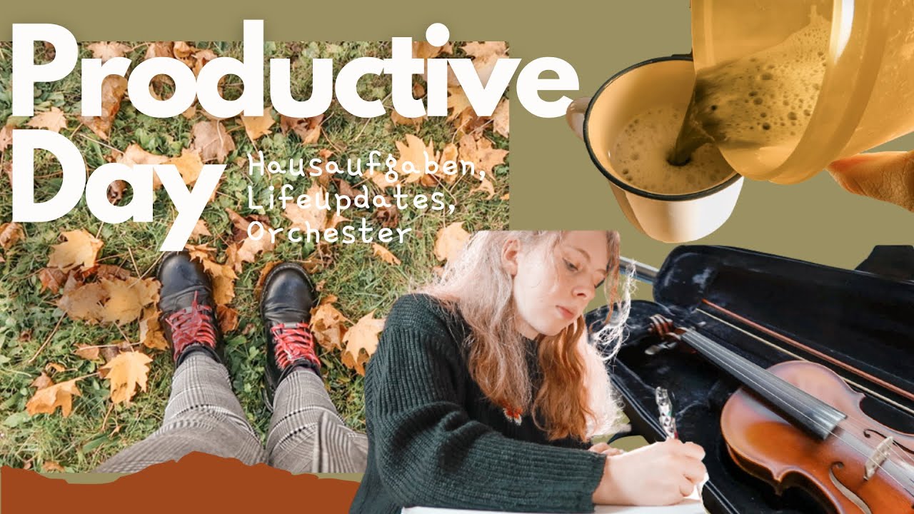PRODUCTIVE DAY in my Life (deutsch) 📖🍂| vlog - chatty & herbstlich