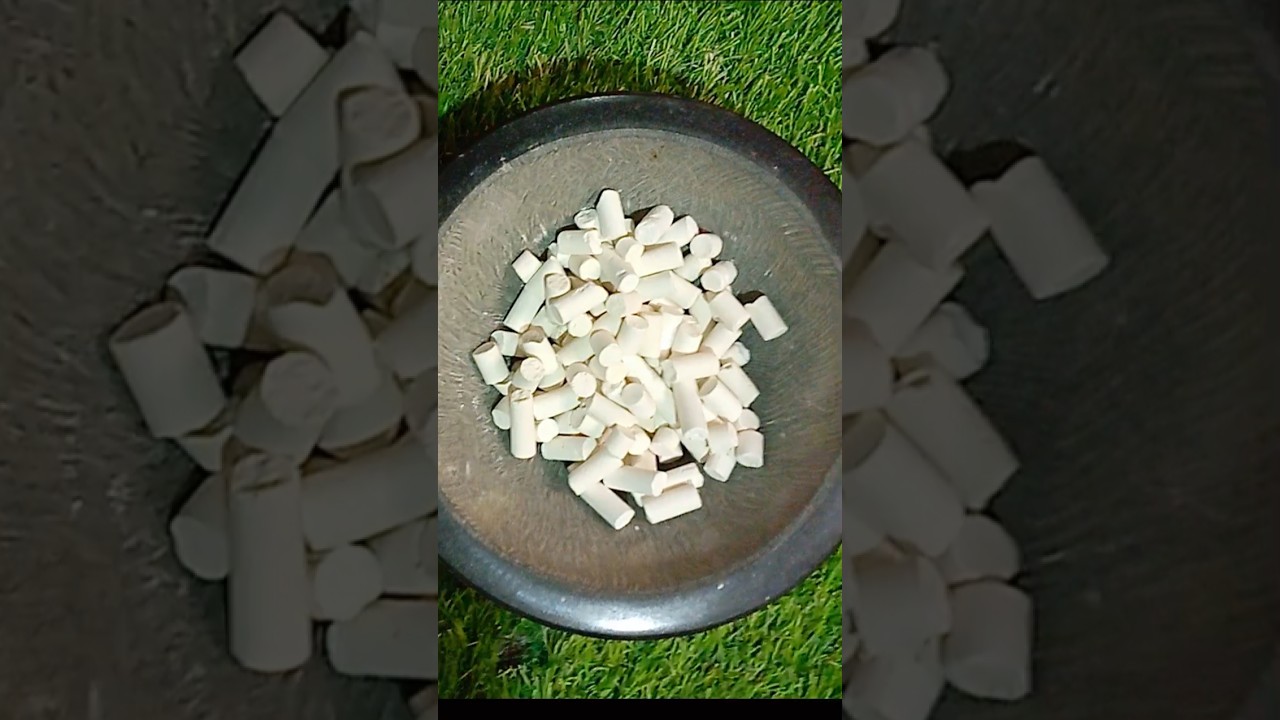 chalk pieces crushing asmr powder making satisfying asmr 