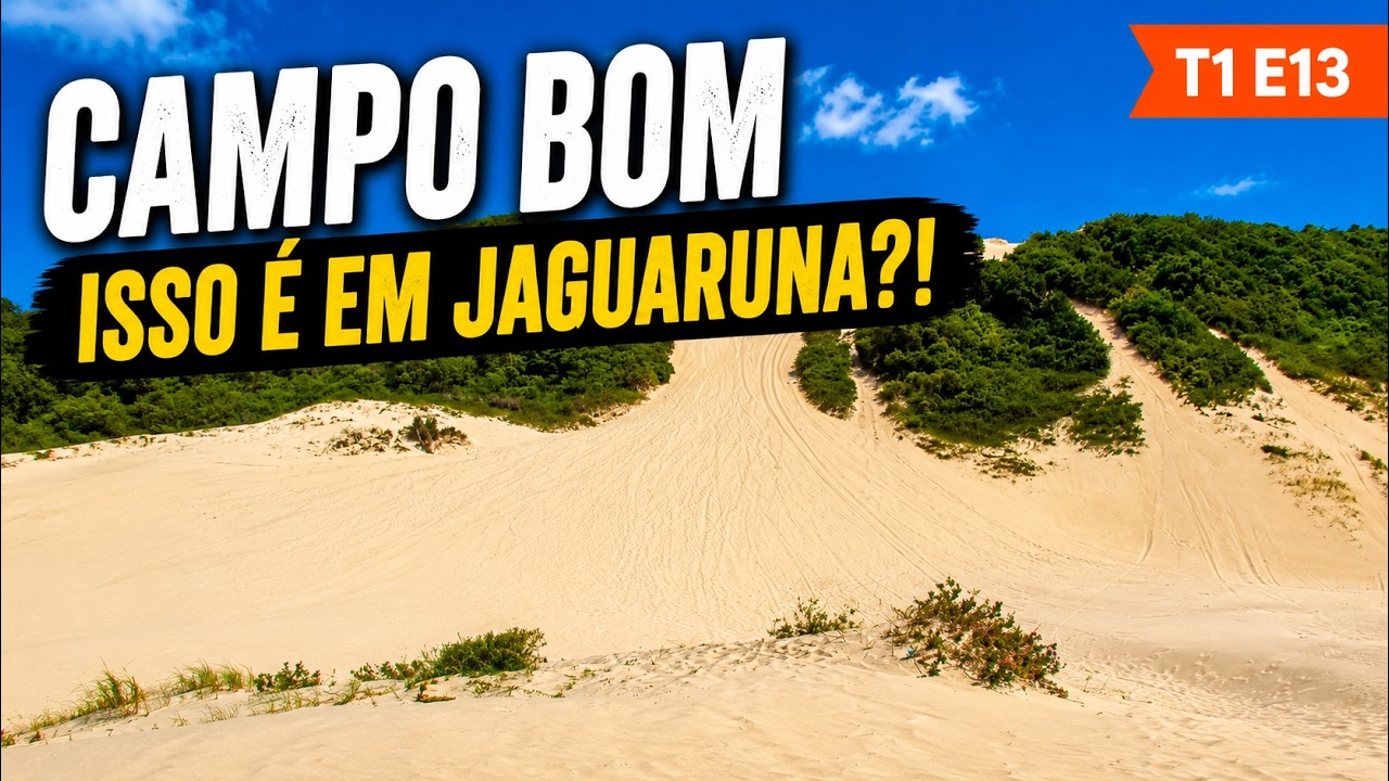 Praia Secreta de Jaguaruna: Cemitério de Navios e Dunas