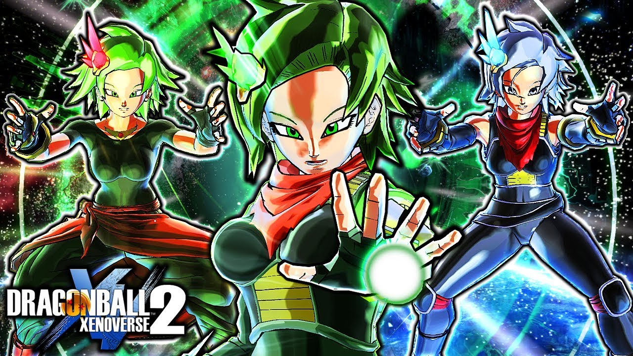 NEW LEGENDARY FEMALE SAIYAN - Best Everything CUSTOM Moveset & Skills CaC God - Xenoverse 2 Gameplay