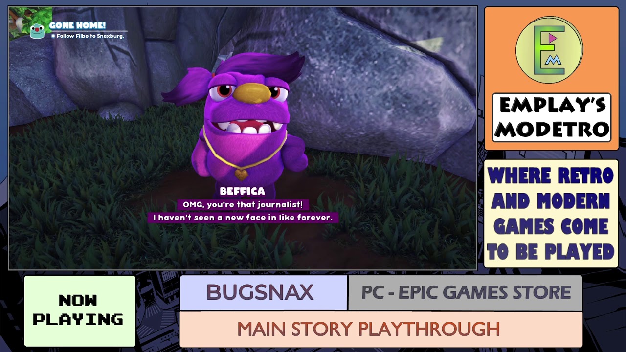 Bugsnax - PC (Epic Games Store) - #2 - Onward To Snaxburg