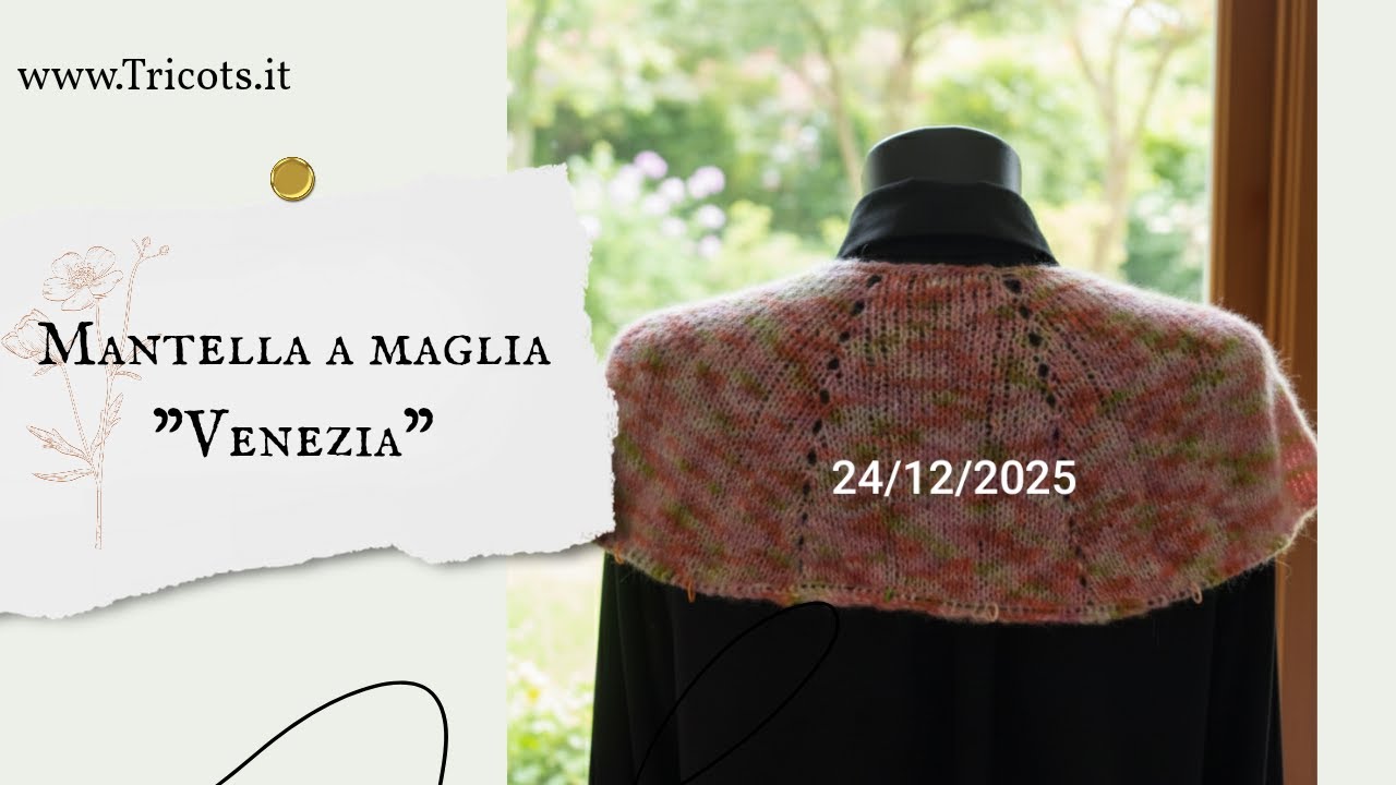 Mantella a maglia 