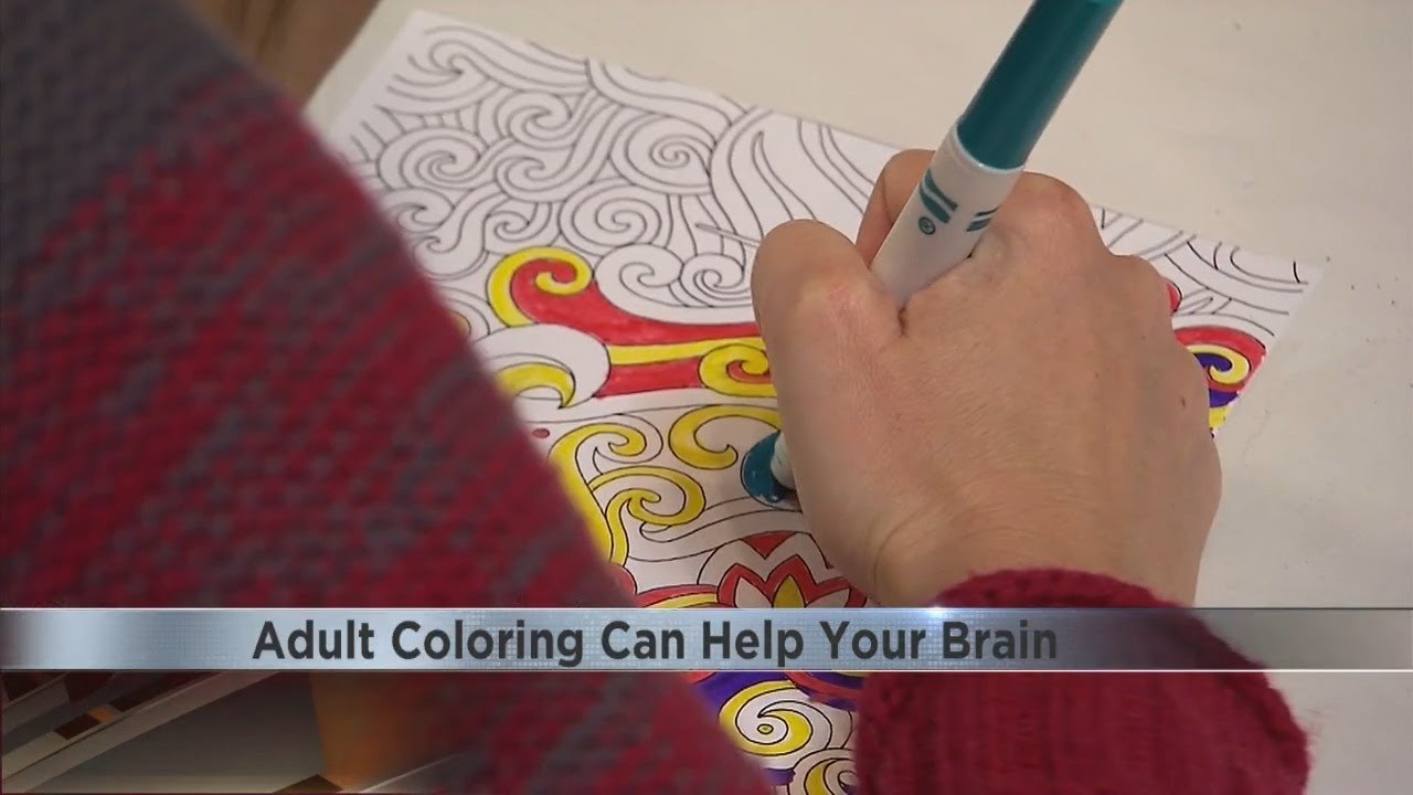 Health experts say adult coloring can improve mental health