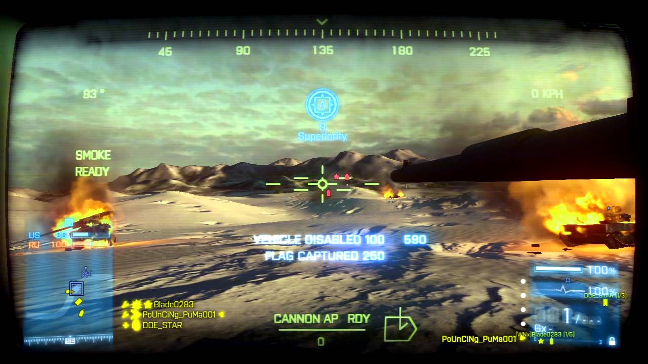 Battlefield 3: Armored Kill - Tank Superiority Gameplay