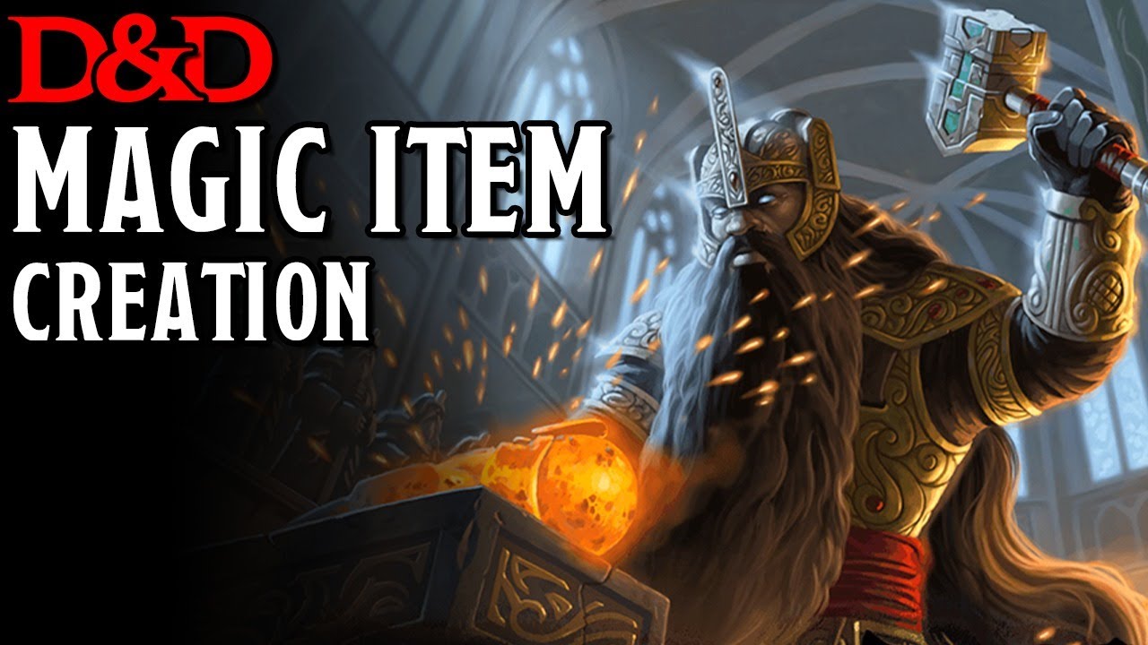 🔴 D&D Magic Item Creation Live Stream (and DM Q&A)