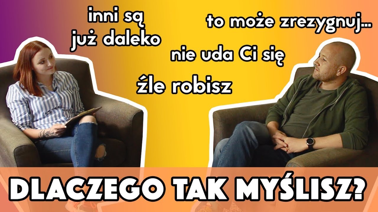 Głosy w Twojej głowie (które ma każdy!) 😬 | Hania Es i psychoterapeuta Przemek Mućko
