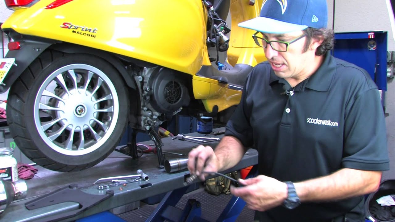Malossi Performance Exhaust for Vespa Sprint/Primavera