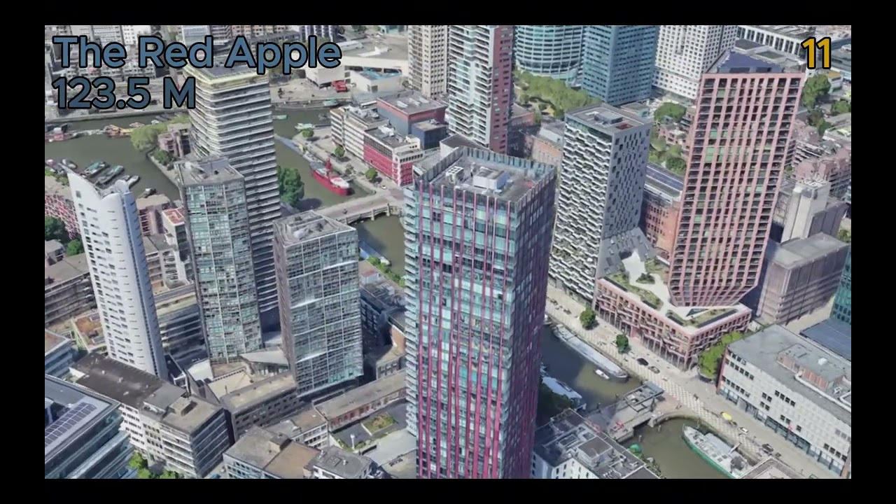 Top 20 tallest buildings of ROTTERDAM | YENTA