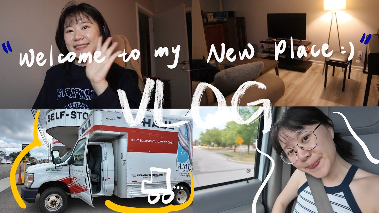 博士生 VLOG | 怎麼在美國搬家？租 U-Haul ＋新家開箱🪴 | #119