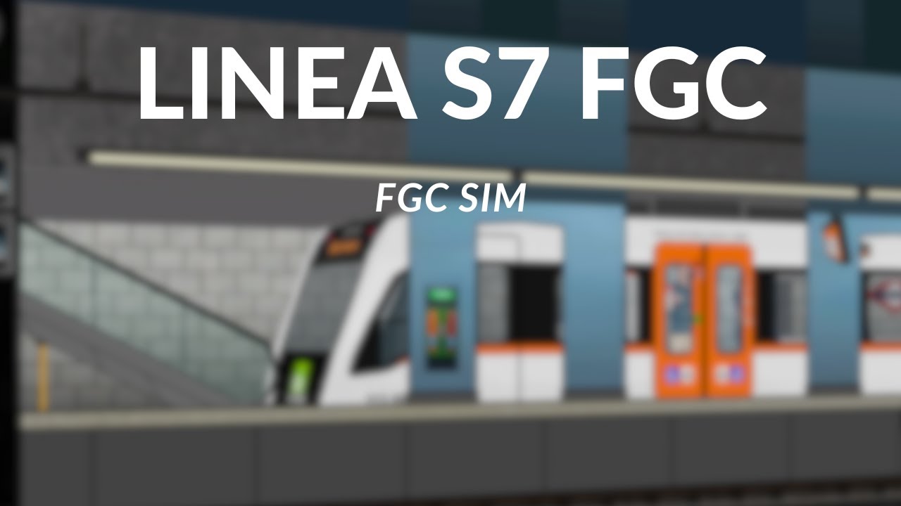 Jugamos la línea de Rubí S7 en @fgcsim