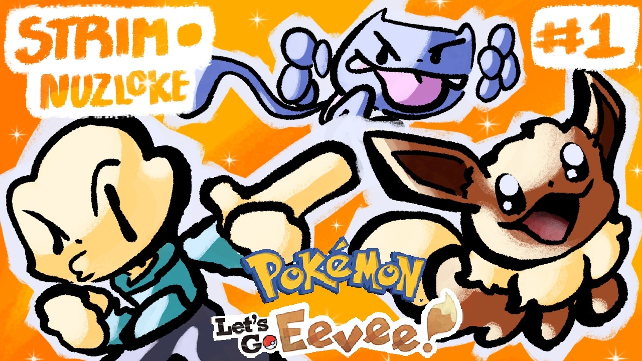 Pokémon Let´s Go NUZLOCKE 2Jugadores CON GATETE - #1