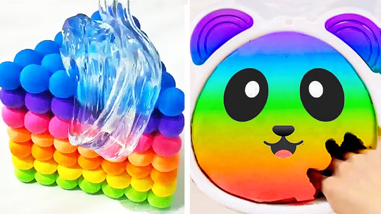 3 Hours Of Oddly Satisfying Slime ASMR - Relaxing Videos for Better Sleep 3484