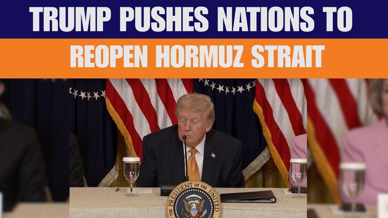 Trump Calls for Global Support to Reopen Strait of Hormuz | News9