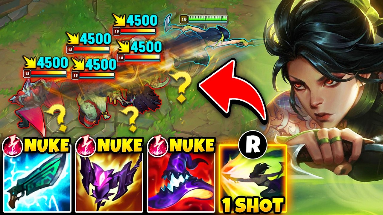 Akali but I can delete your entire team instantly (THIS IS NOT BALANCED)