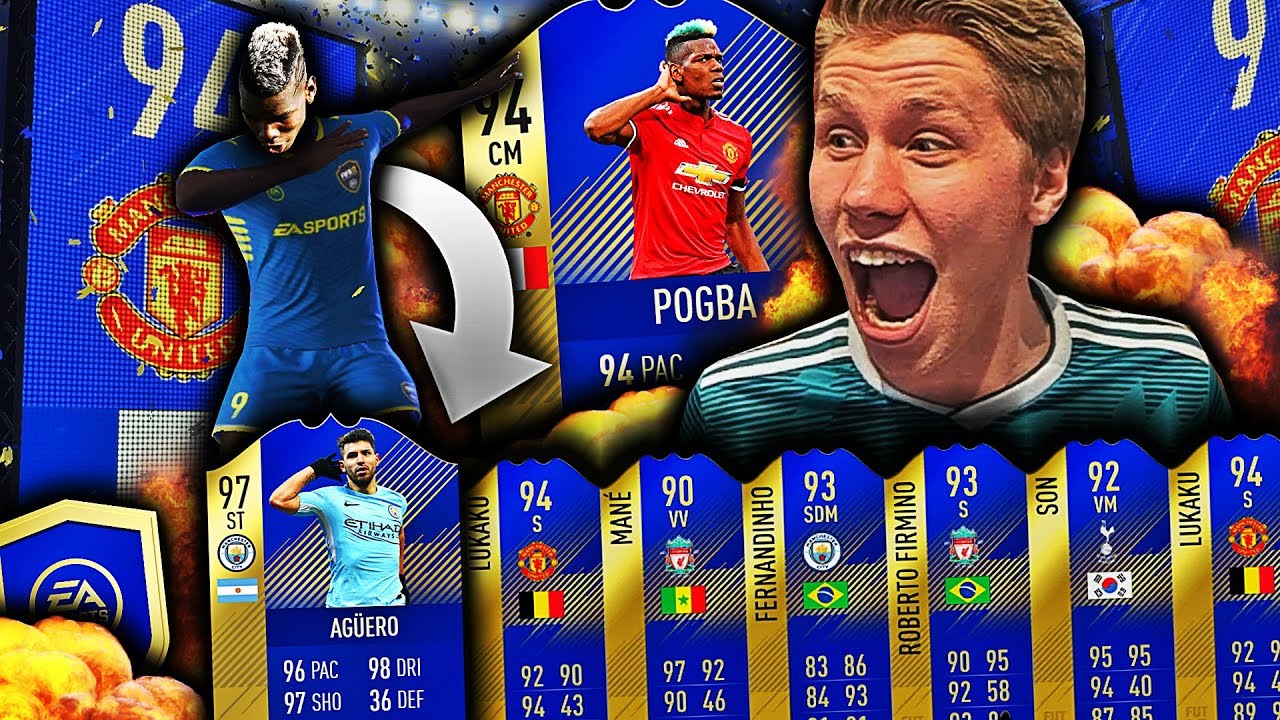 PAKKER TO ENORME PREMIER LEAGUE TOTS?! 🍿💥 MIN BESTE PAKKE&Aring;PNING I 2018!!