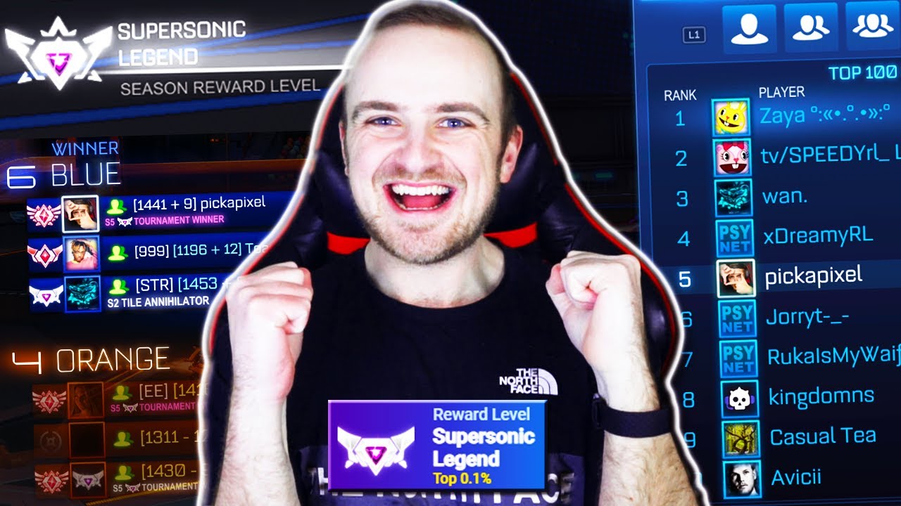 I GOT SEASON 6 *SSL REWARDS* & TOP 100 ON THE GLOBAL LEADERBOARD IN ROCKET LEAGUE! HERE'S HOW...